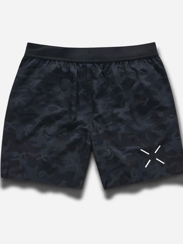 Interval Short - Black Camo Liner (7")