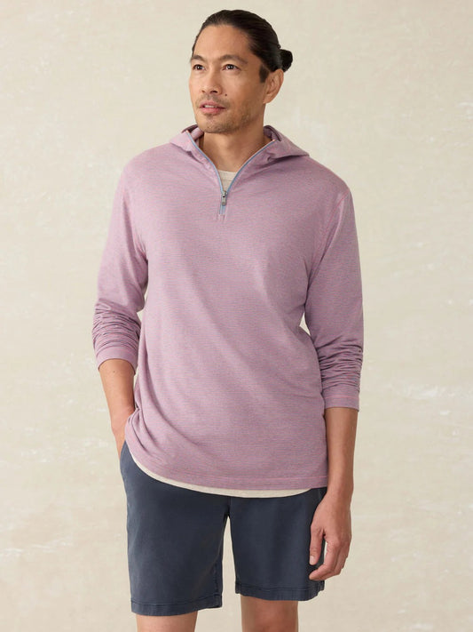 Rose Creek Stripe - Movement Quarter Zip