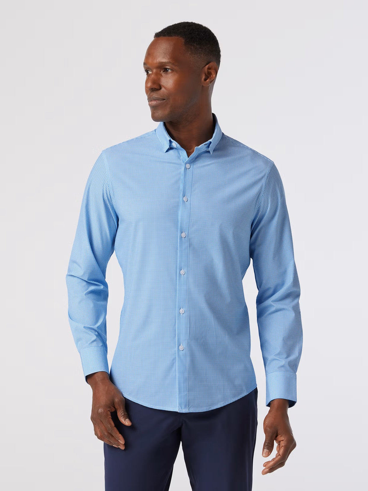 Provence Circle Print - Leeward No Tuck LS Dress Shirt