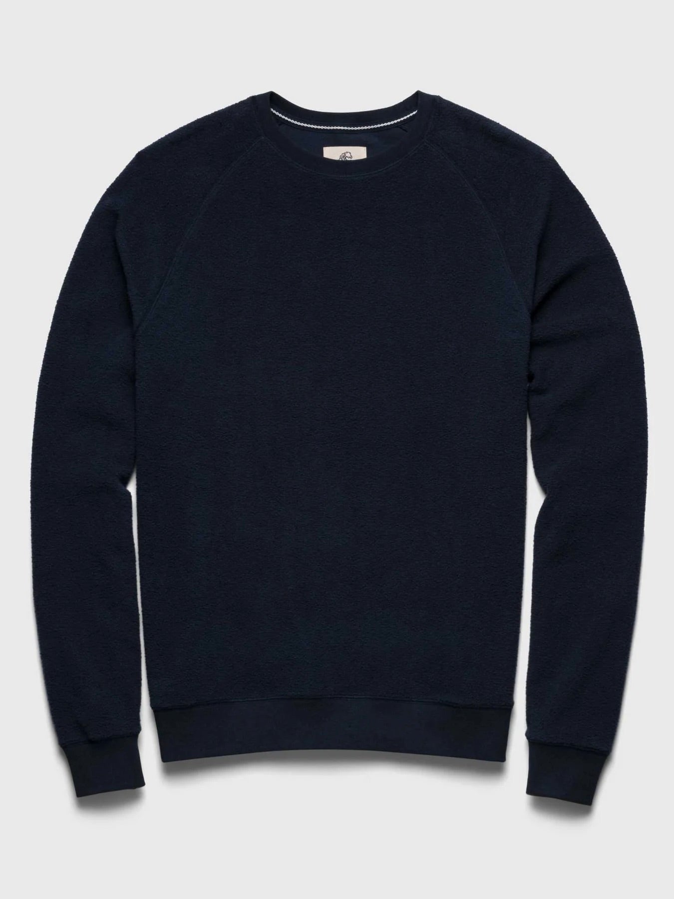 Navy Blazer - Butch Fuzzy Fleece Crew