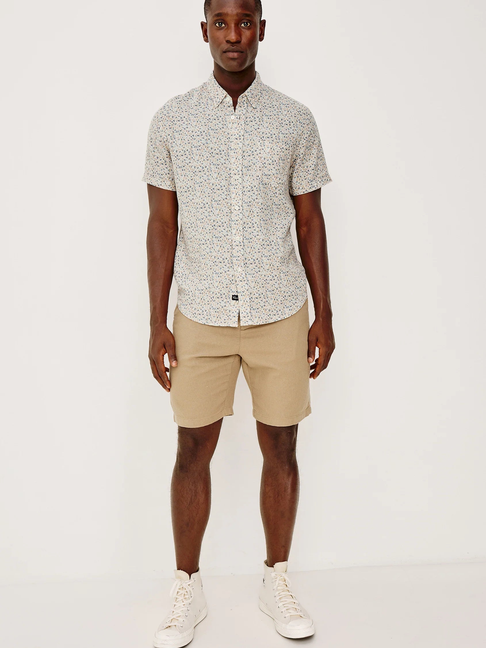 Spring Blossom Parchment - Carson Shirt