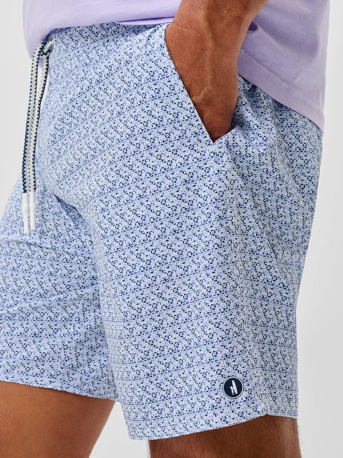 Navy - Barcelona Swim Shorts
