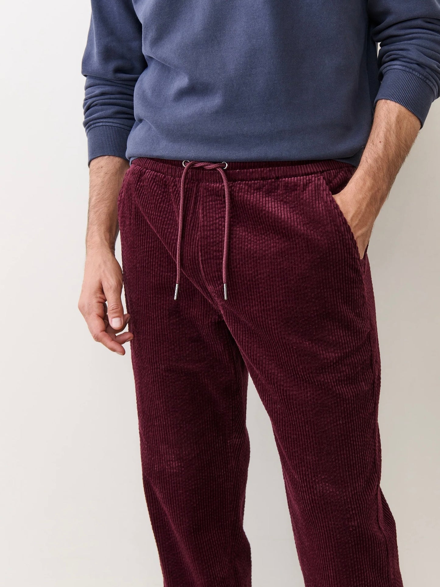 Dark Burgundy - Saturday Corduroy Pant