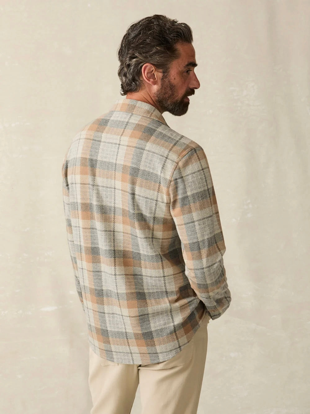 Western Outpost Plaid - Legend Sweater Shirt