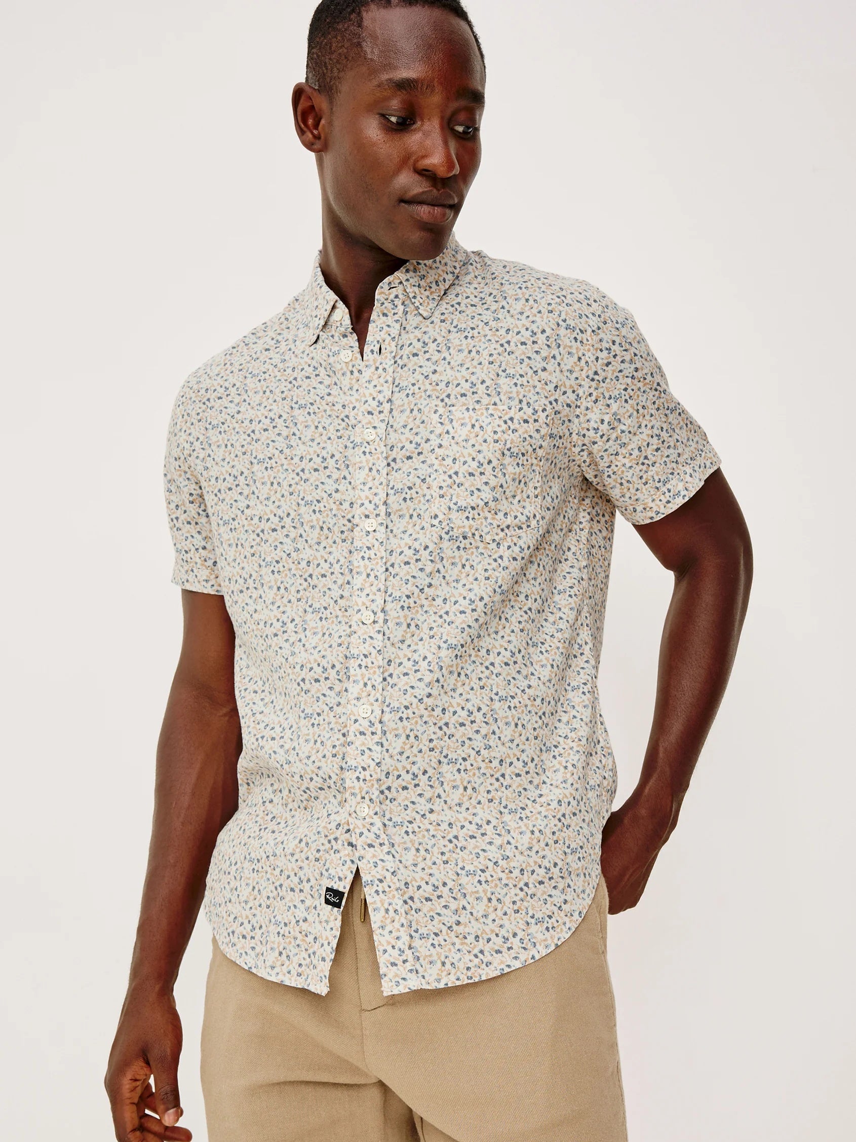 Spring Blossom Parchment - Carson Shirt