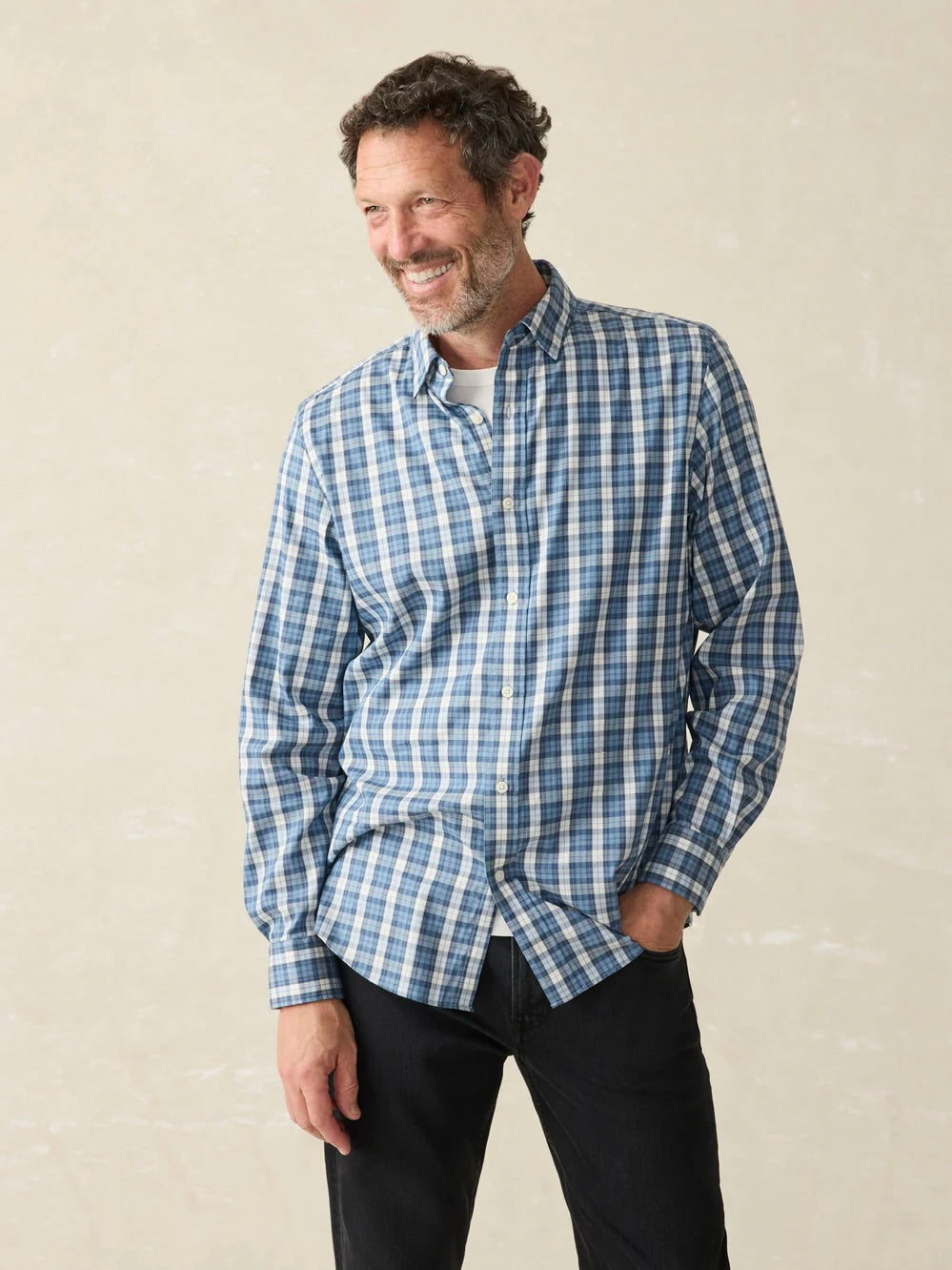 Seaside Blue Plaid - The Movement Shirt