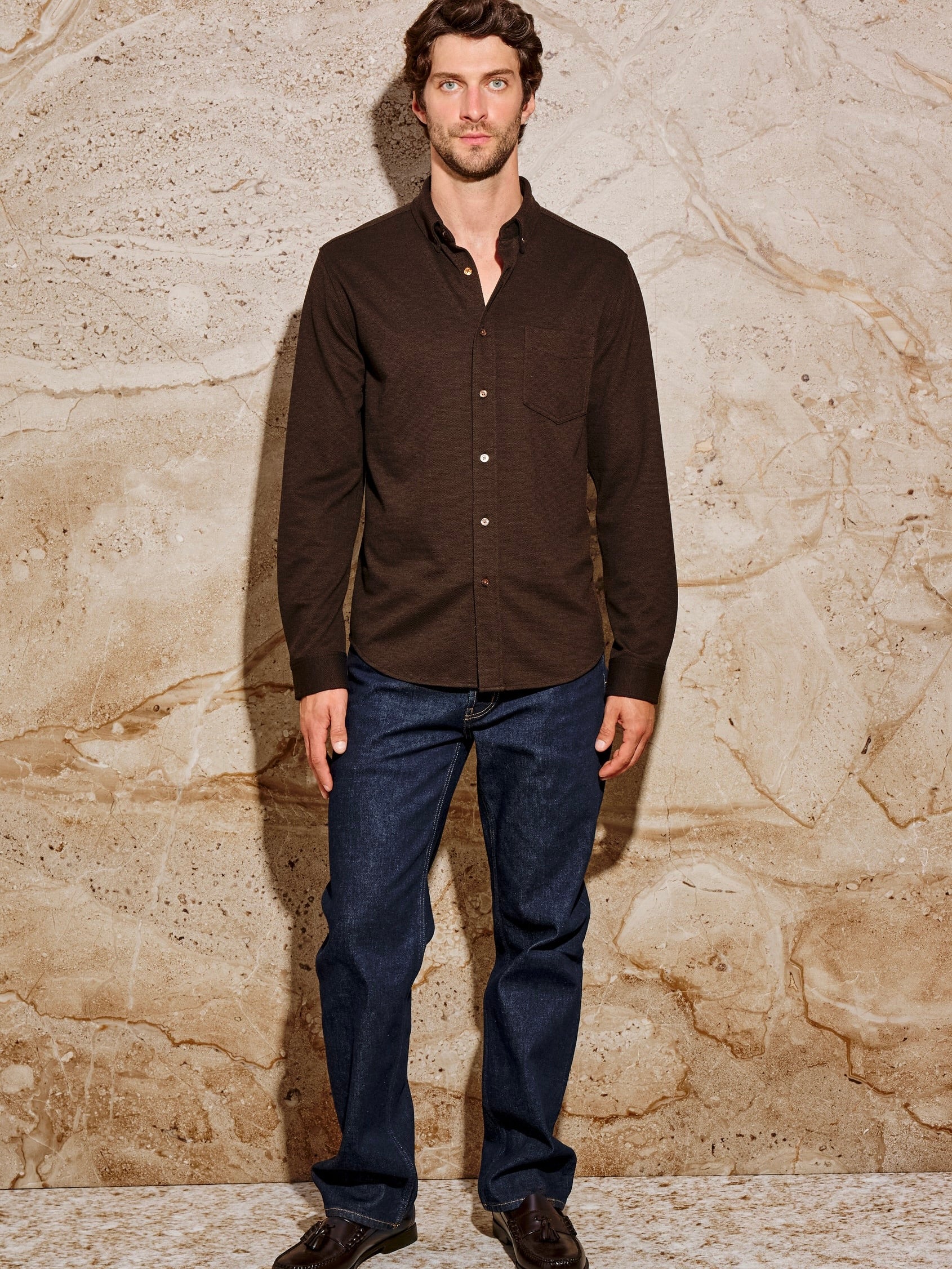 Espresso - Vincent BD Shirt