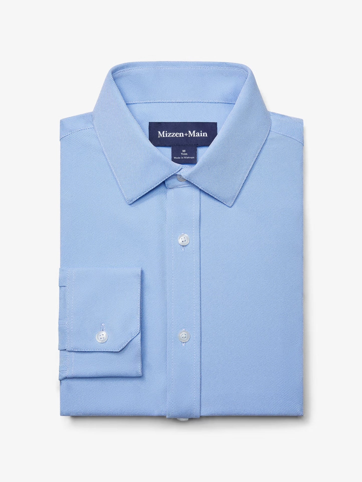 Cornflower Twill - Bateman LS Dress Shirt