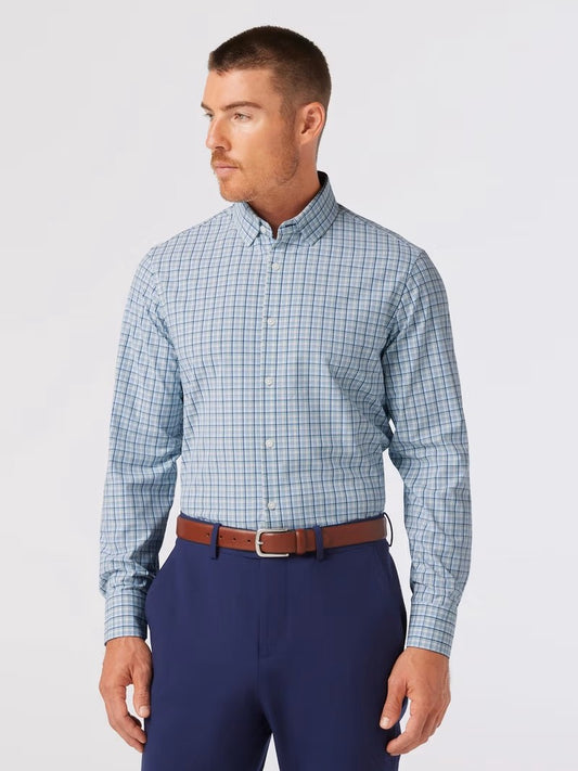 Leaf Austin Plaid - Leeward LS Dress Shirt