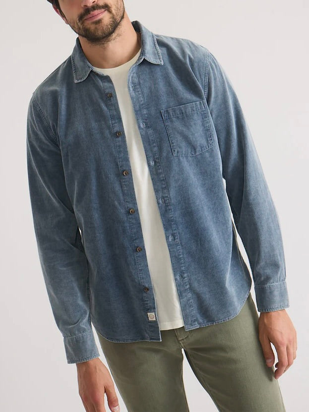 Indigo - Lightweight Corduroy Shirt