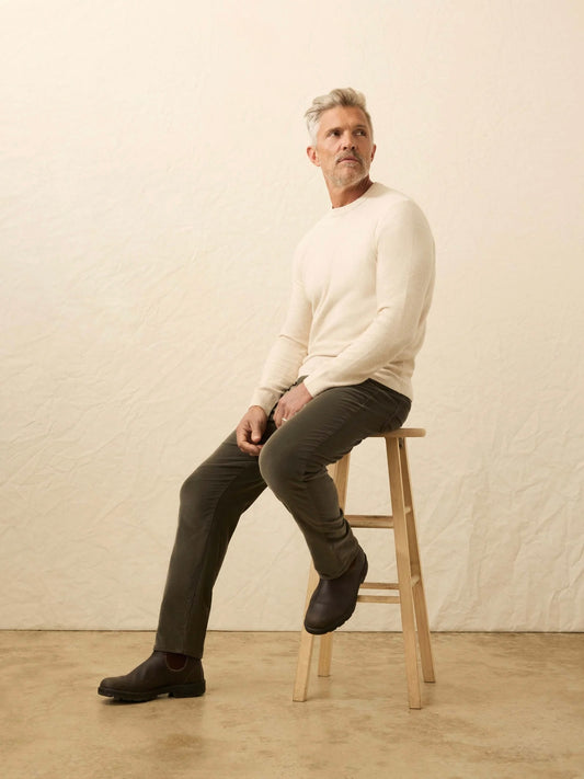 Ivory Sky Feeder - Jackson Crew Sweater