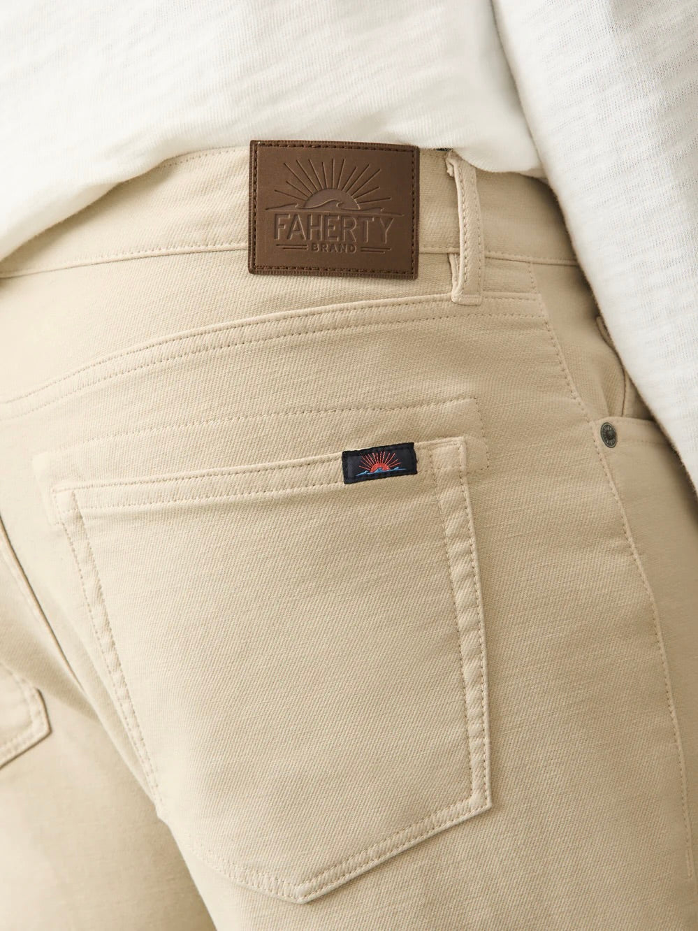 Stone - Stretch Terry 5 Pocket