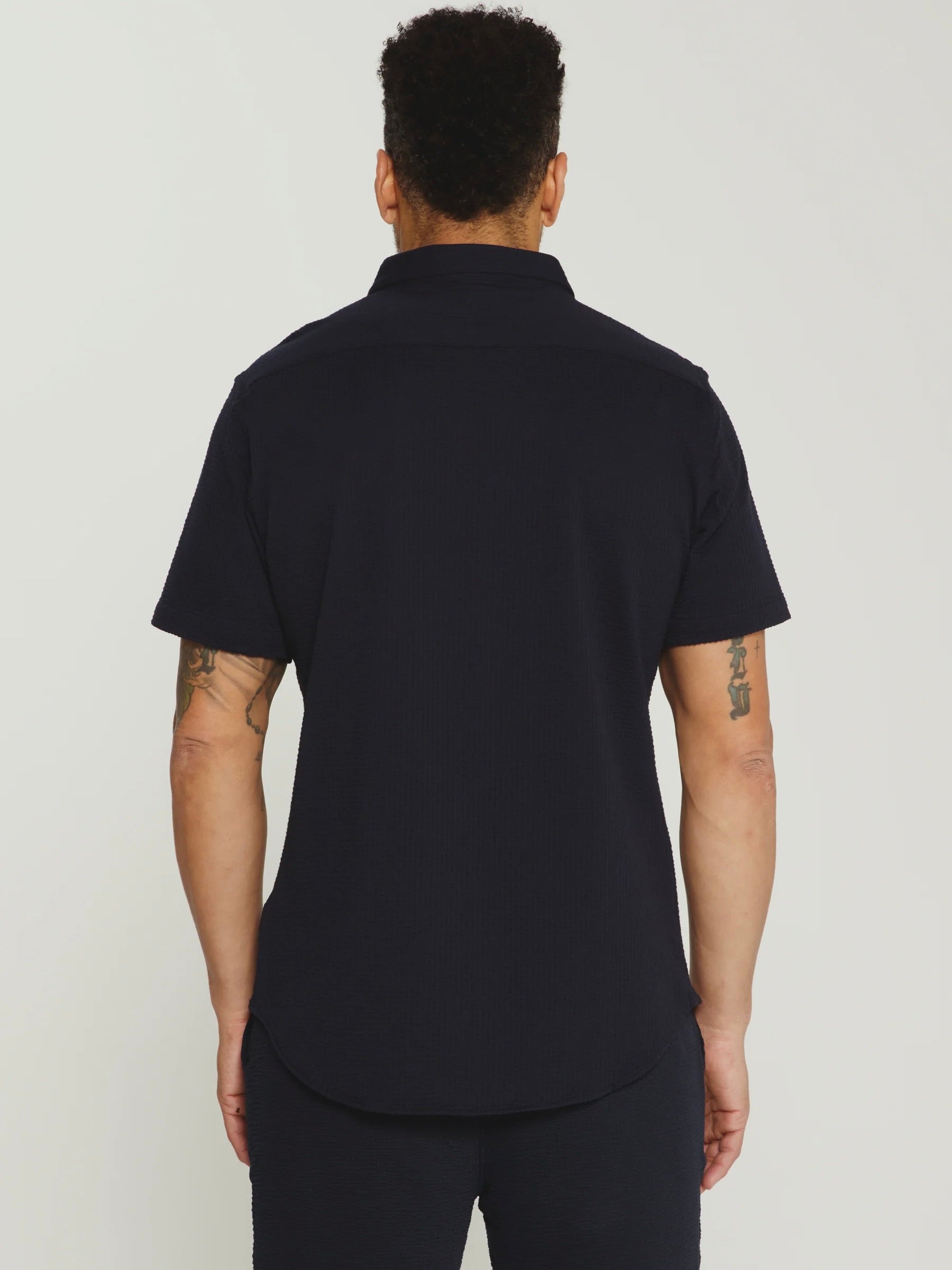 Navy - Bennet Short Sleeve Shirt