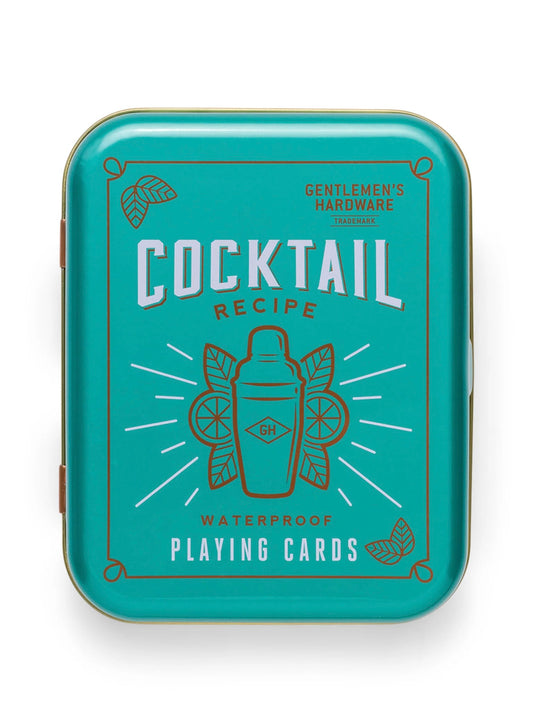 Cocktail Themed Waterproof Playing Cards