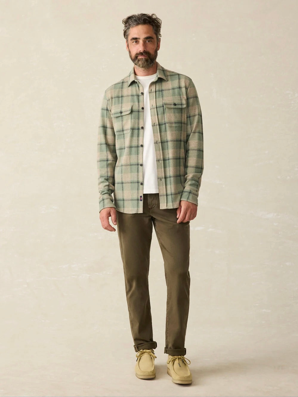 Forest Drive Plaid - Legend Sweater Shirt