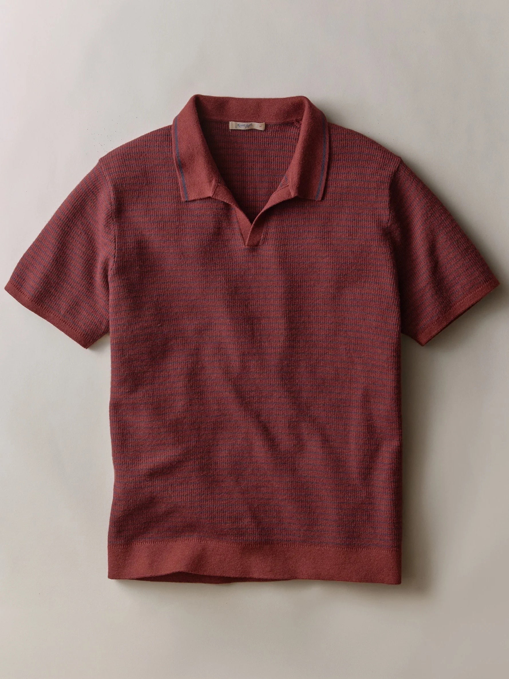 Red/Navy Stripe - Liam Sweater Polo