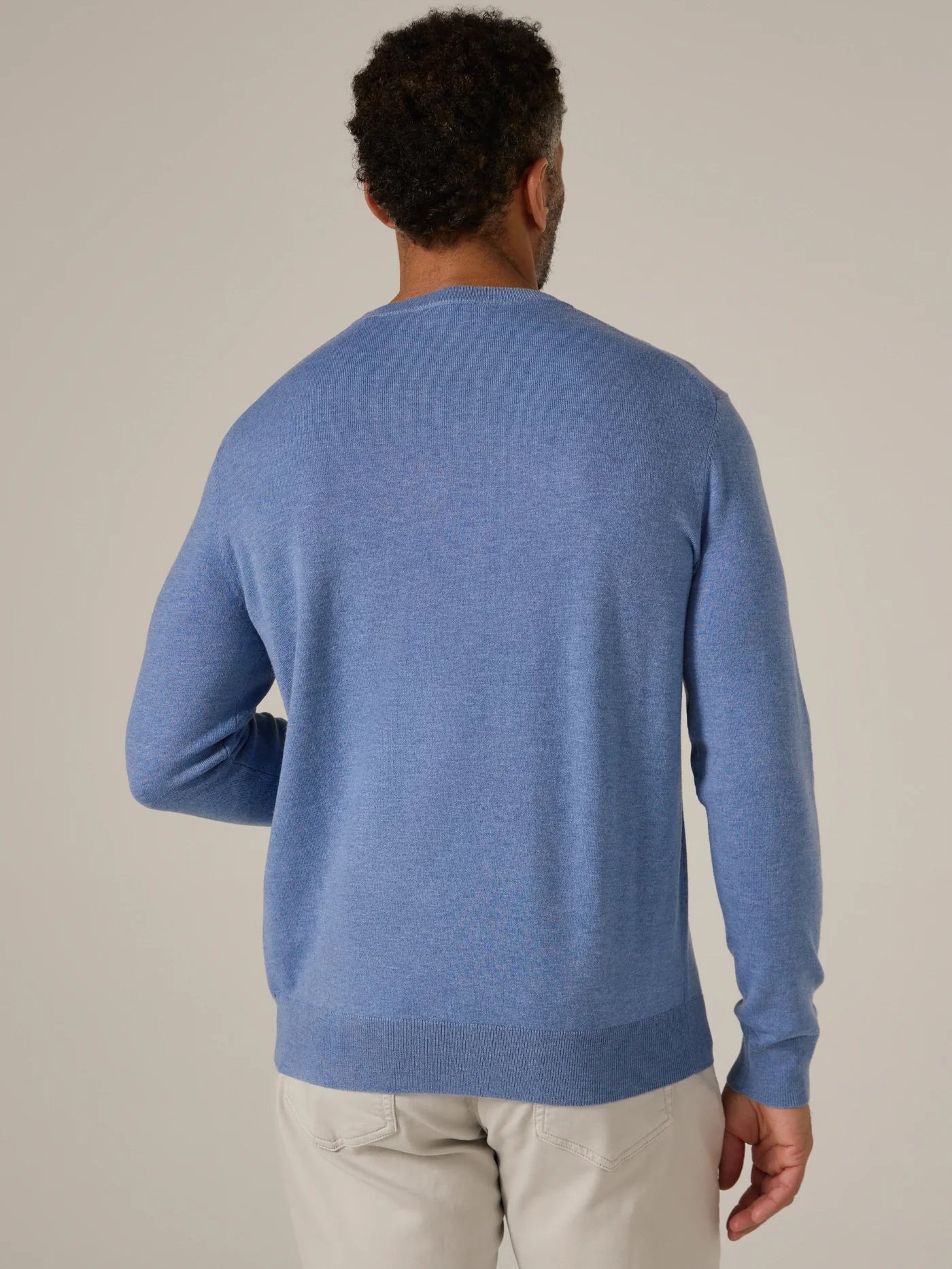 Blue- Alcott Crewneck Sweater