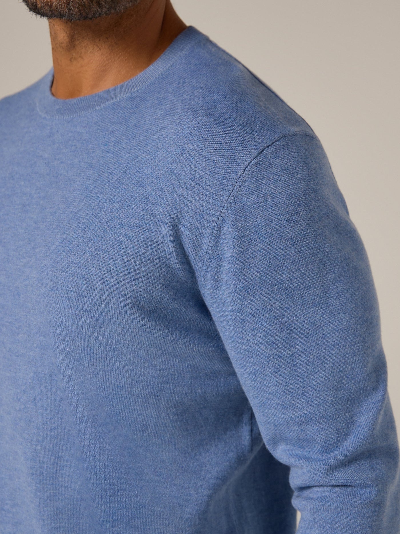 Blue- Alcott Crewneck Sweater