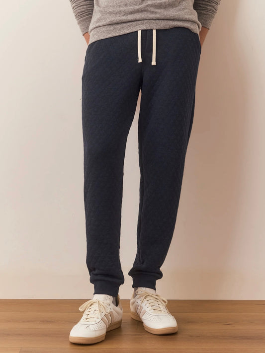 Deep Ocean - Corbet Quilted Jogger