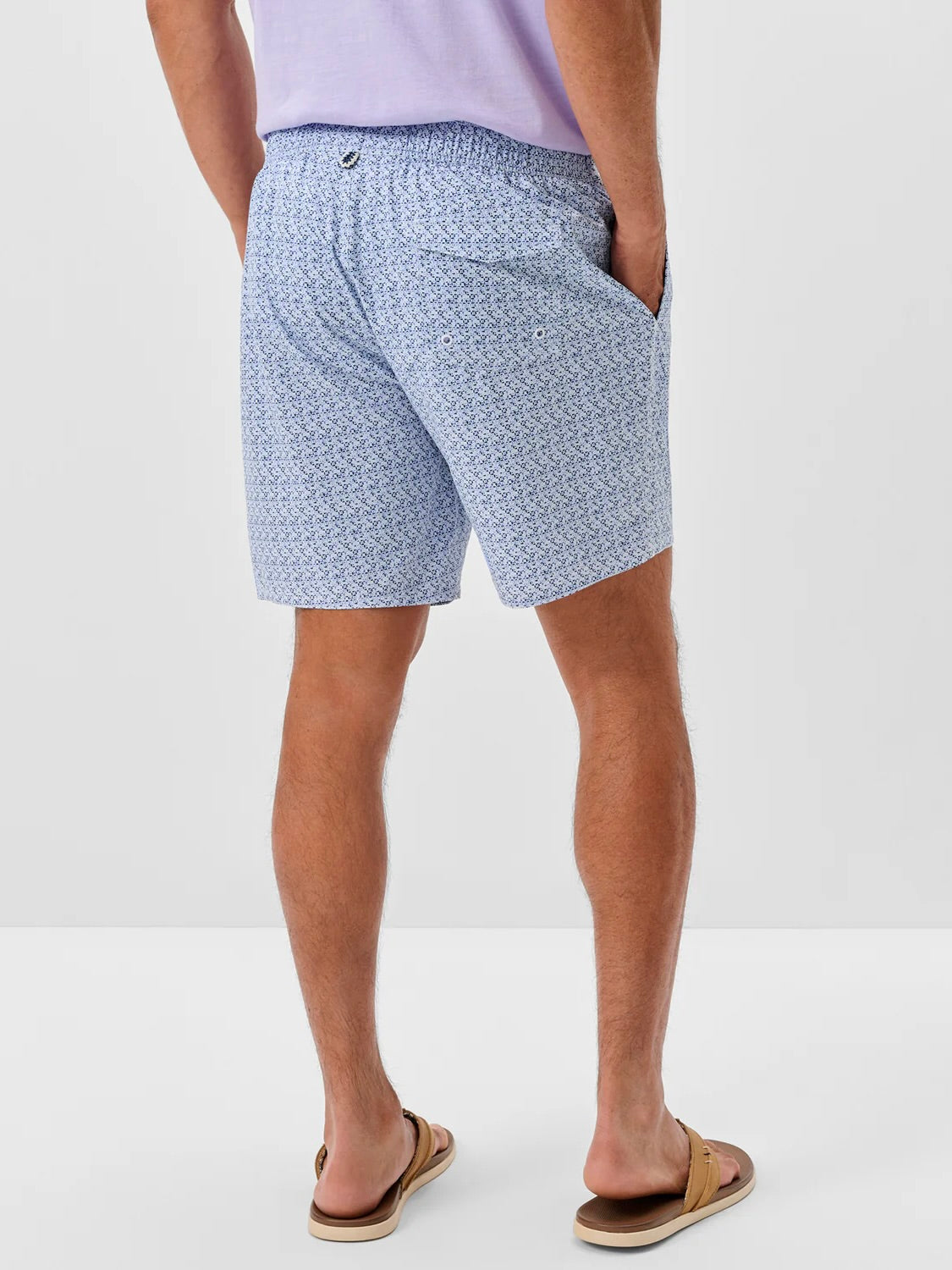 Navy - Barcelona Swim Shorts
