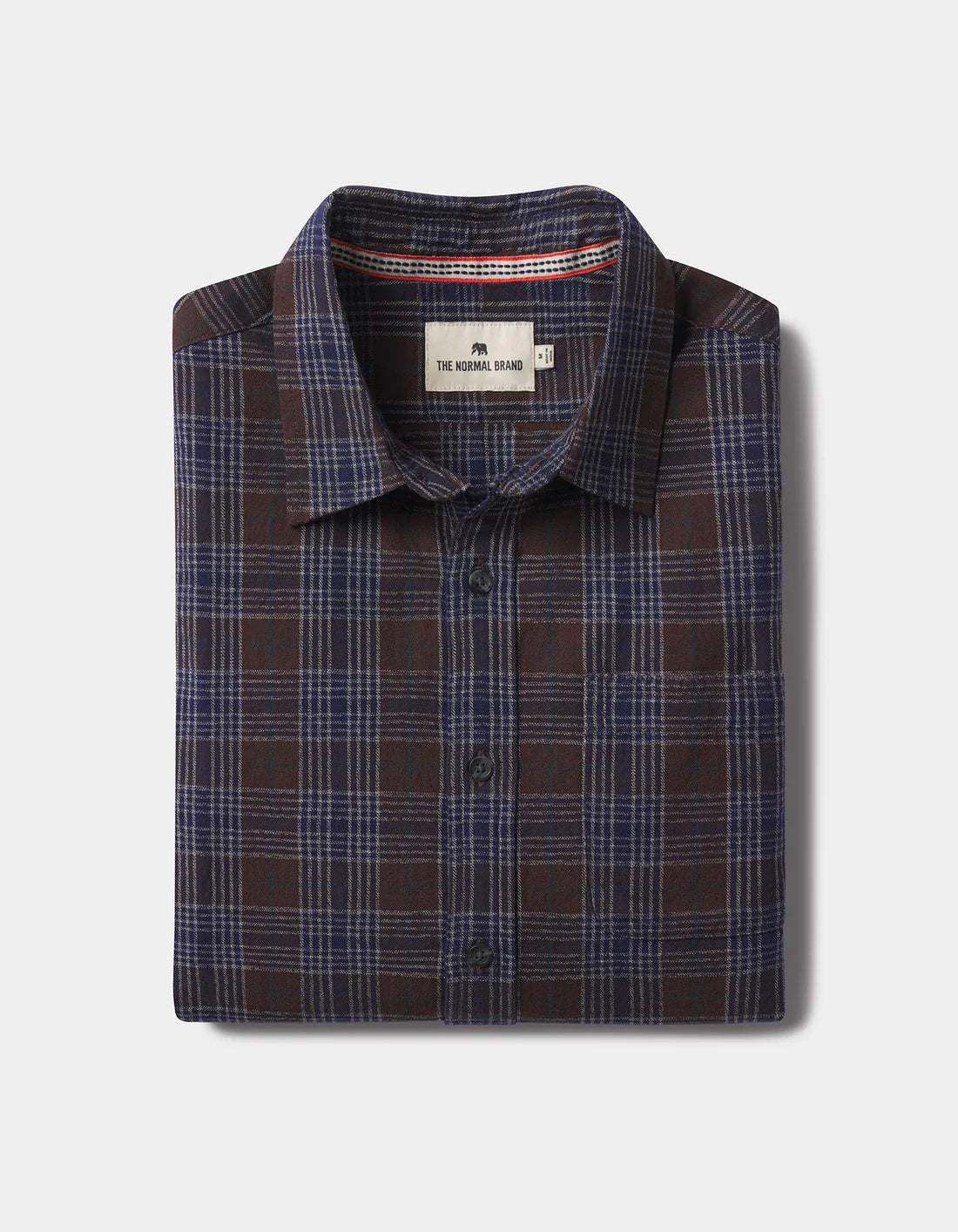 Brown Plaid - Nikko Classic Button Up