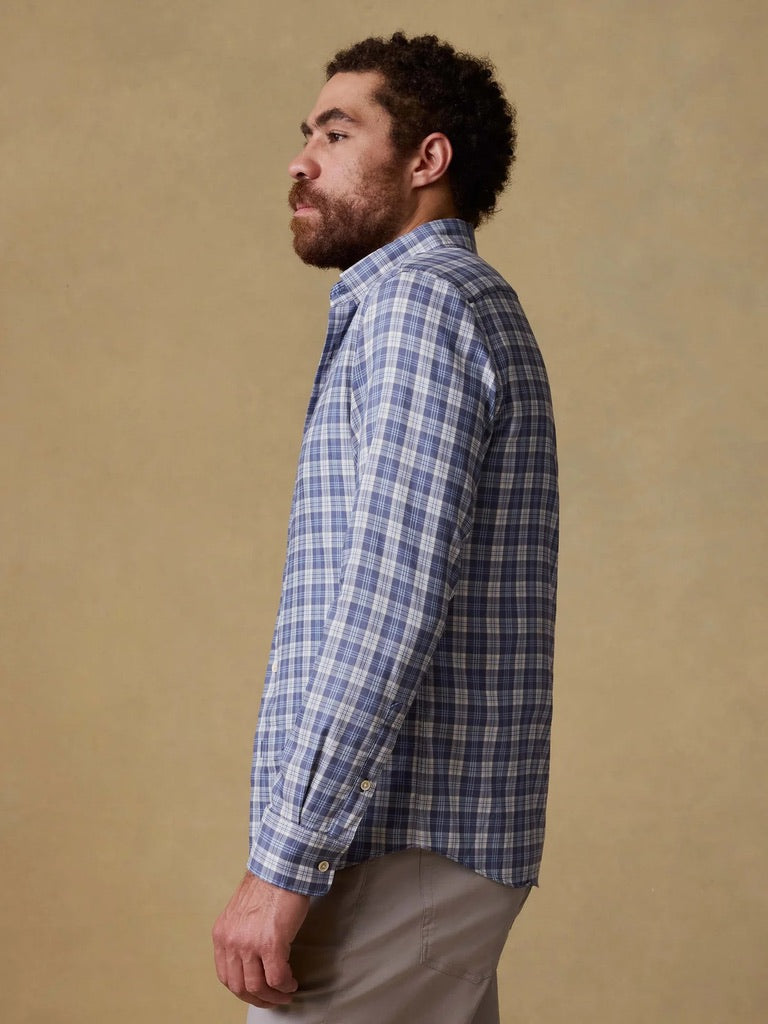 Blue Isle Plaid - Movement Monterey Shirt