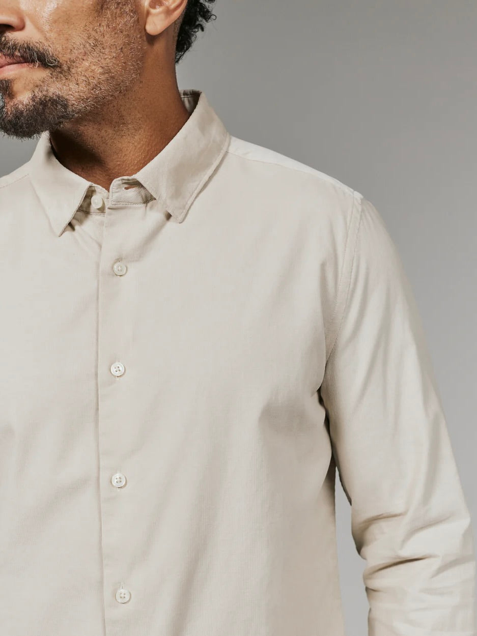 Beige - Heritage Corduroy Shirt