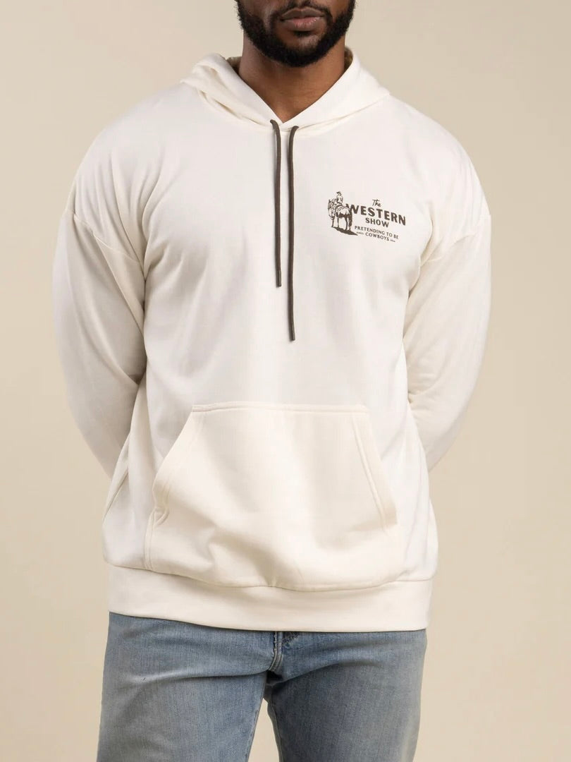Vintage White - Western Show Hoodie
