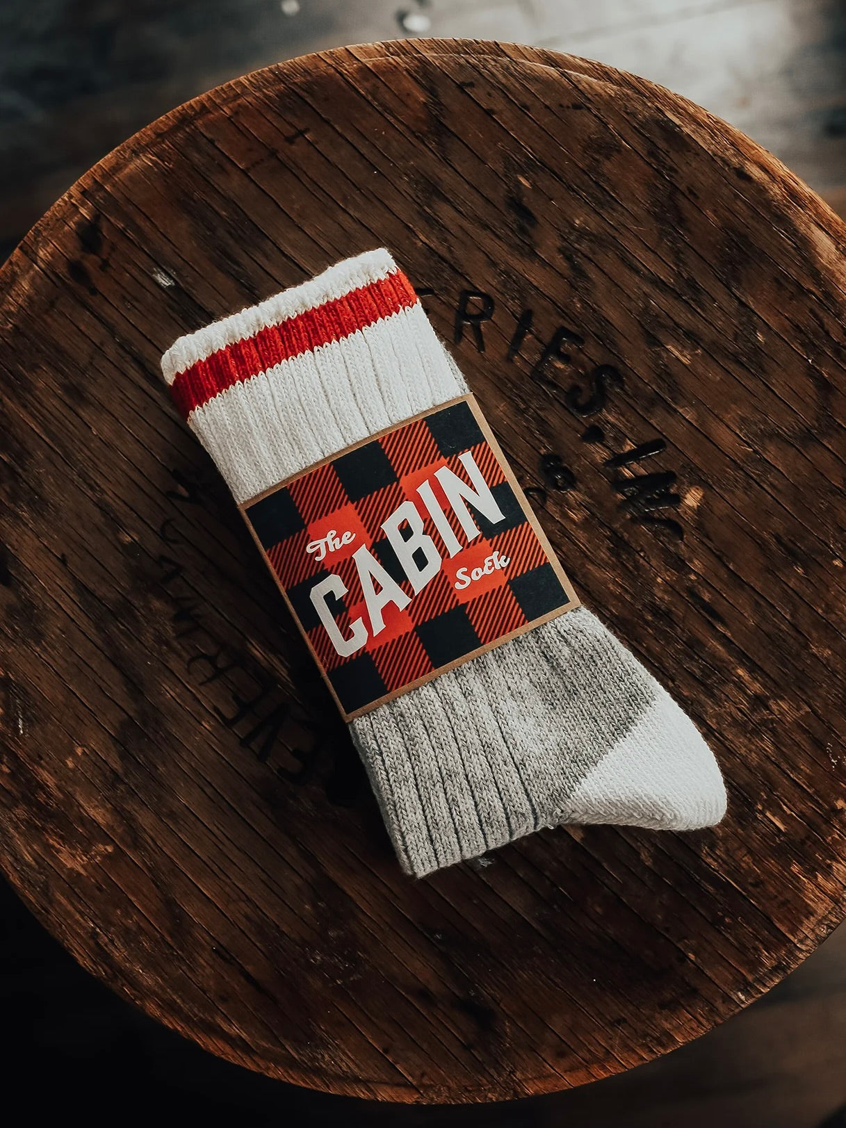 Upcycled Wool Cabin Sock