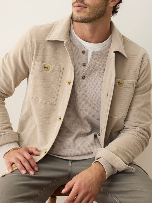 Taupe - Max Moleskin Overshirt