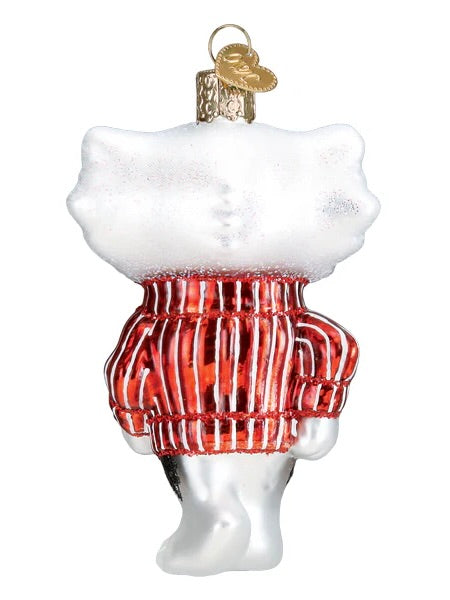 Wisconsin Bucky Ornament