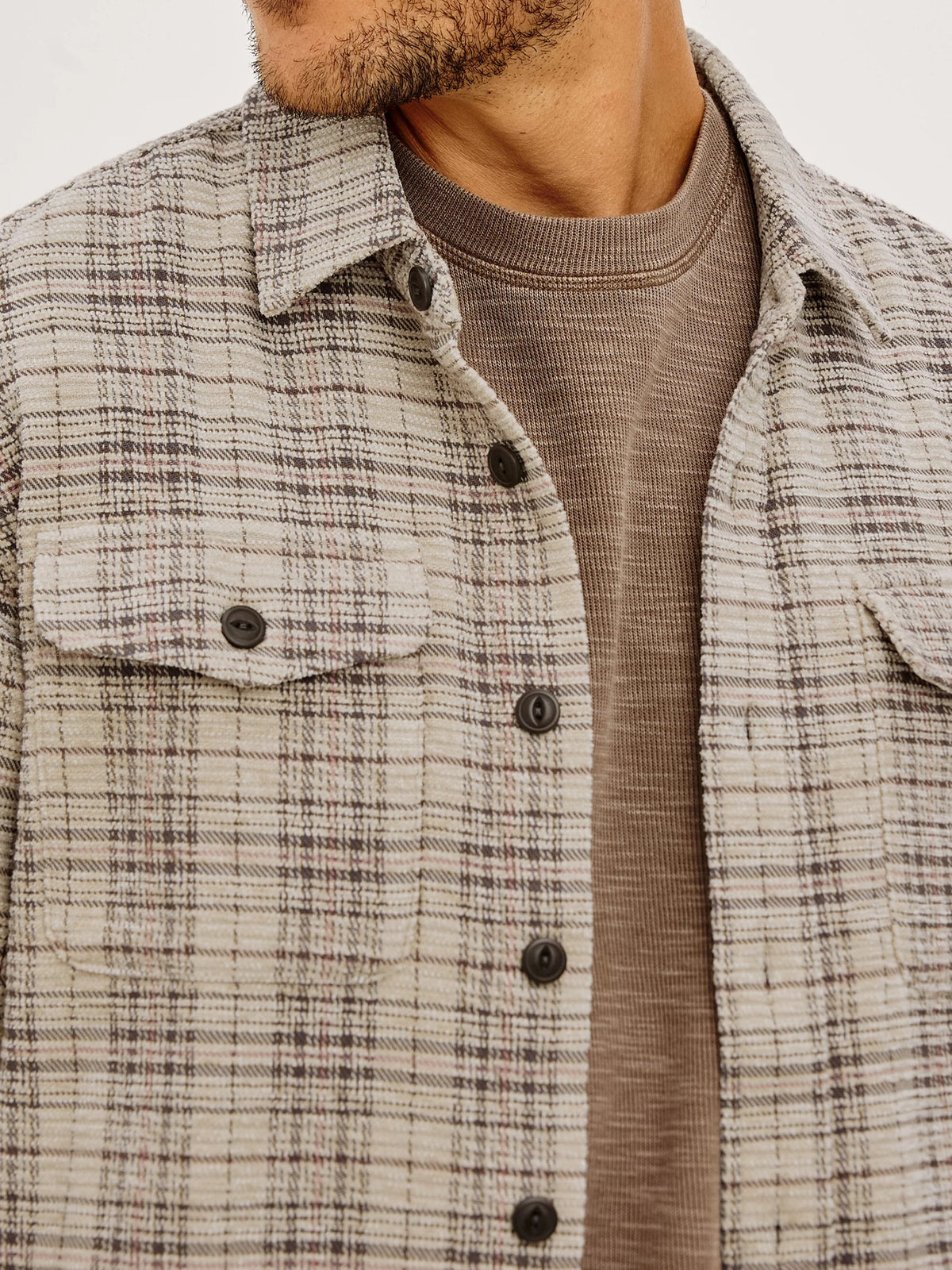 Wheat Rhubarb Chenille- Warren BD Shirt