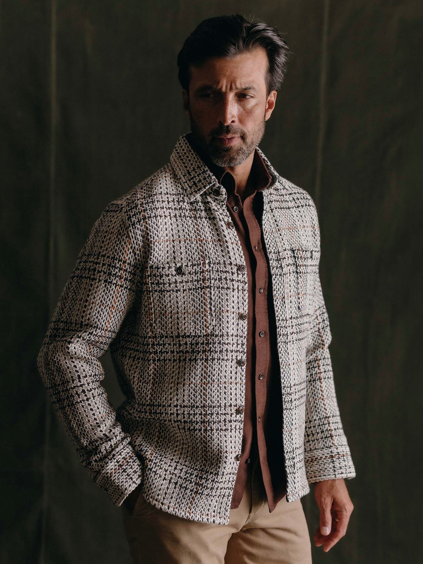 Stone Plaid - The Cutter Overshirt