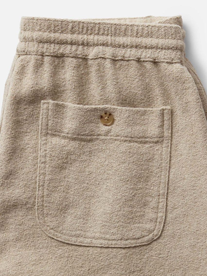 Heather Oat Crepe - The Apres Short