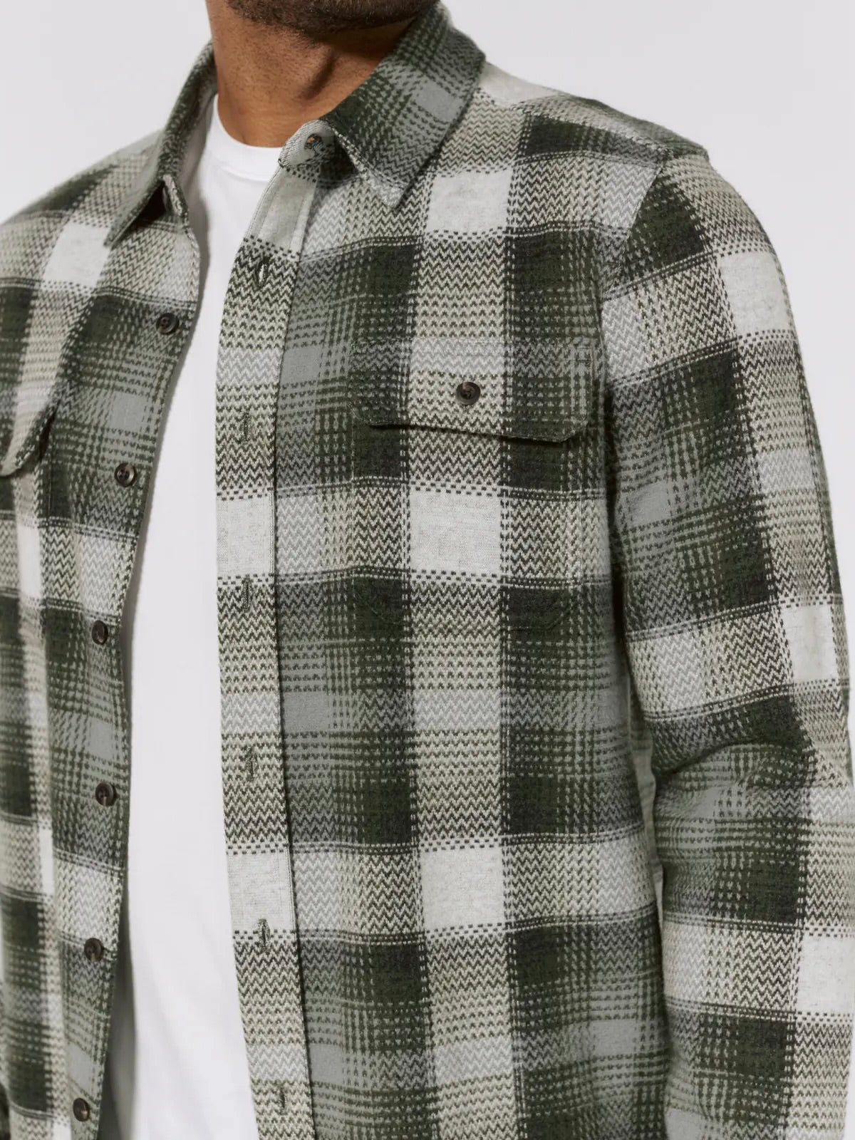 Olive/Cream Plaid - Generation L/S