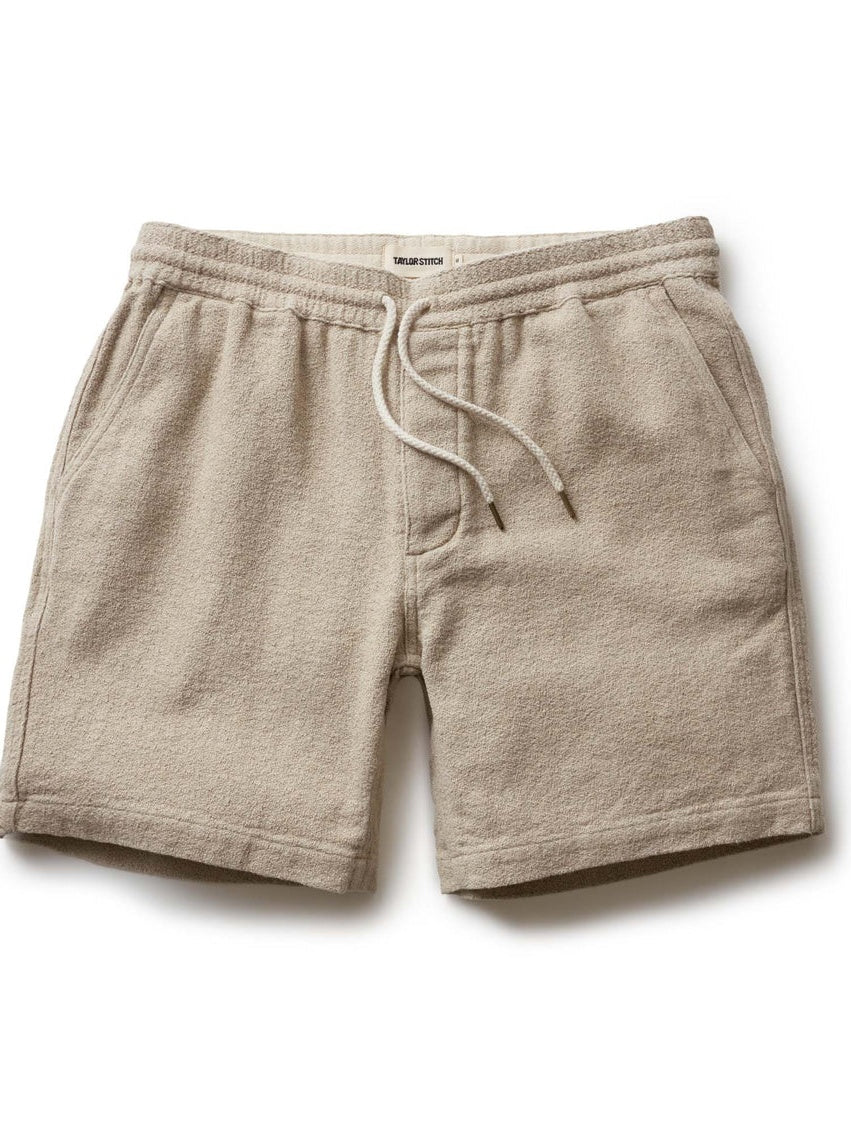 Heather Oat Crepe - The Apres Short