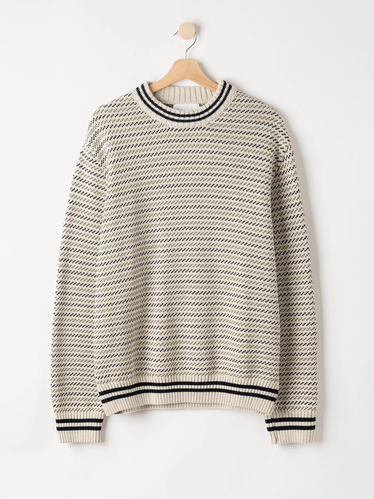 Off White Multi - Neil Crew