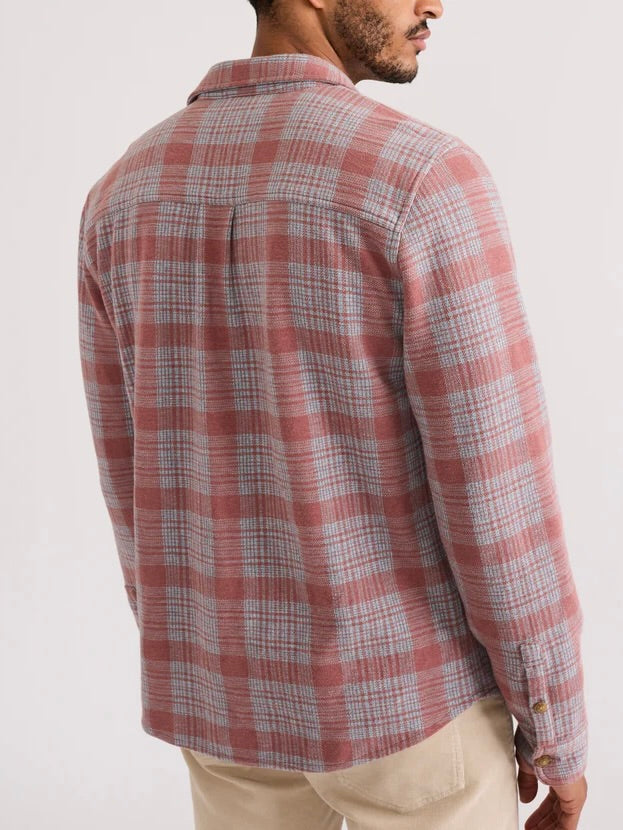 Marsala Plaid - Pacifica Stretch Twill Shirt