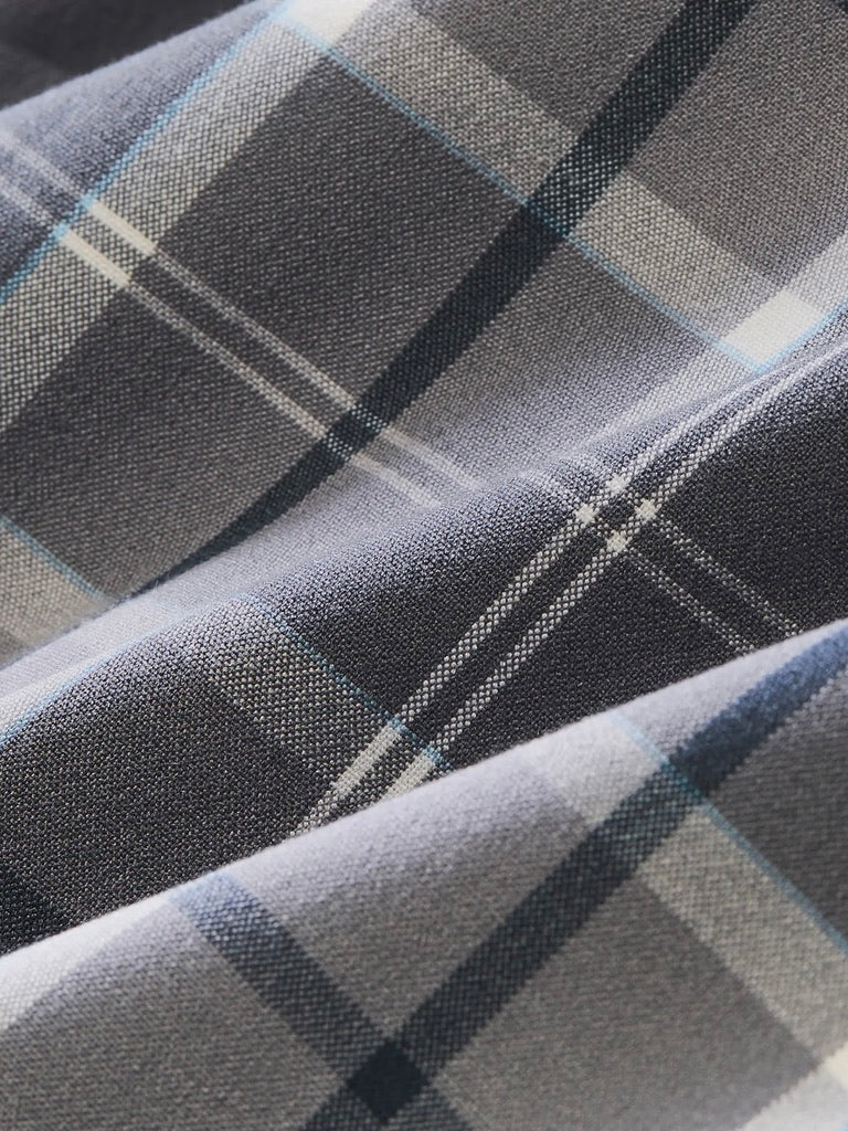 Pewter Timothy Plaid - City Flannel