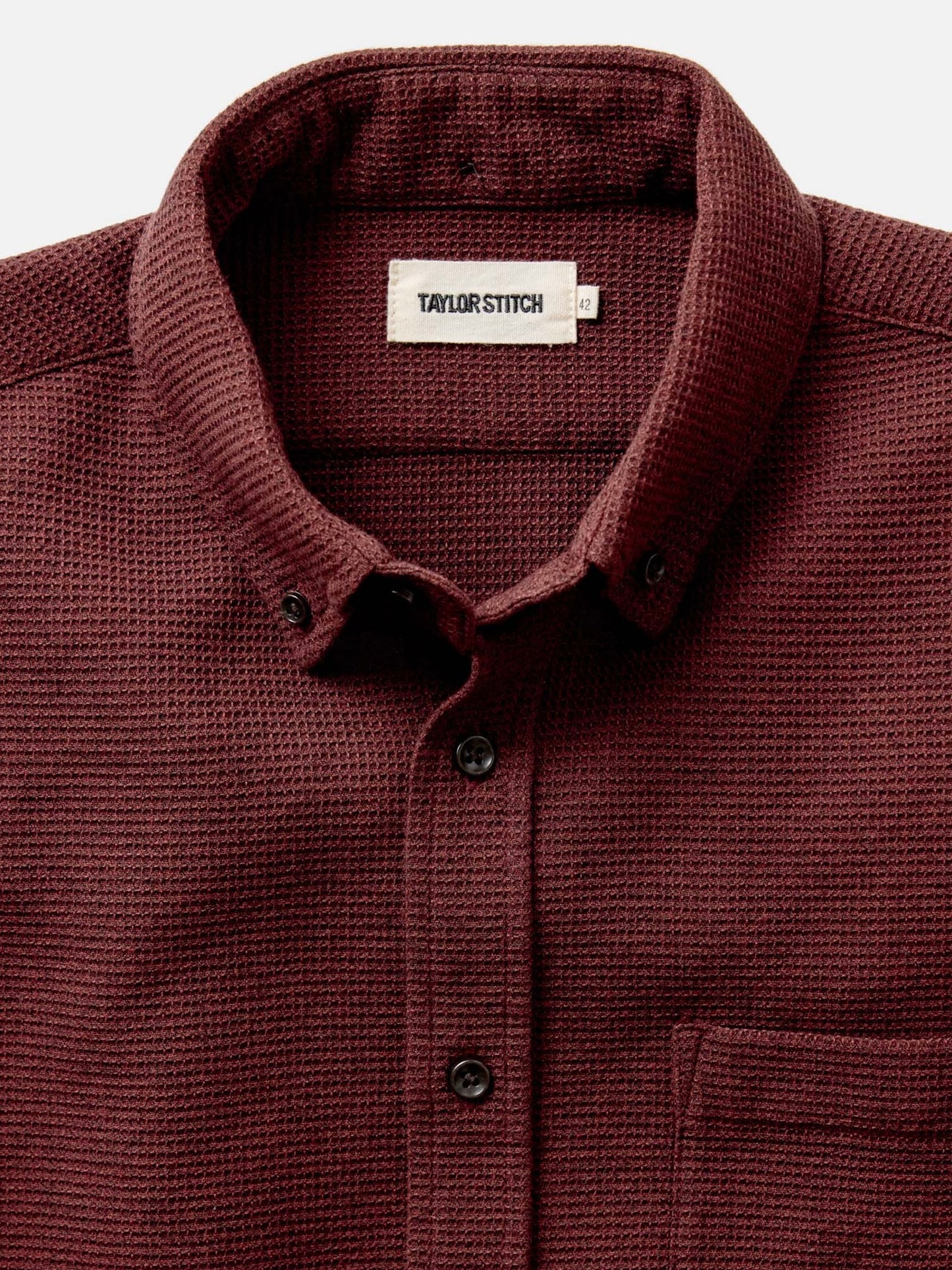Burgundy Waffle - The Jack