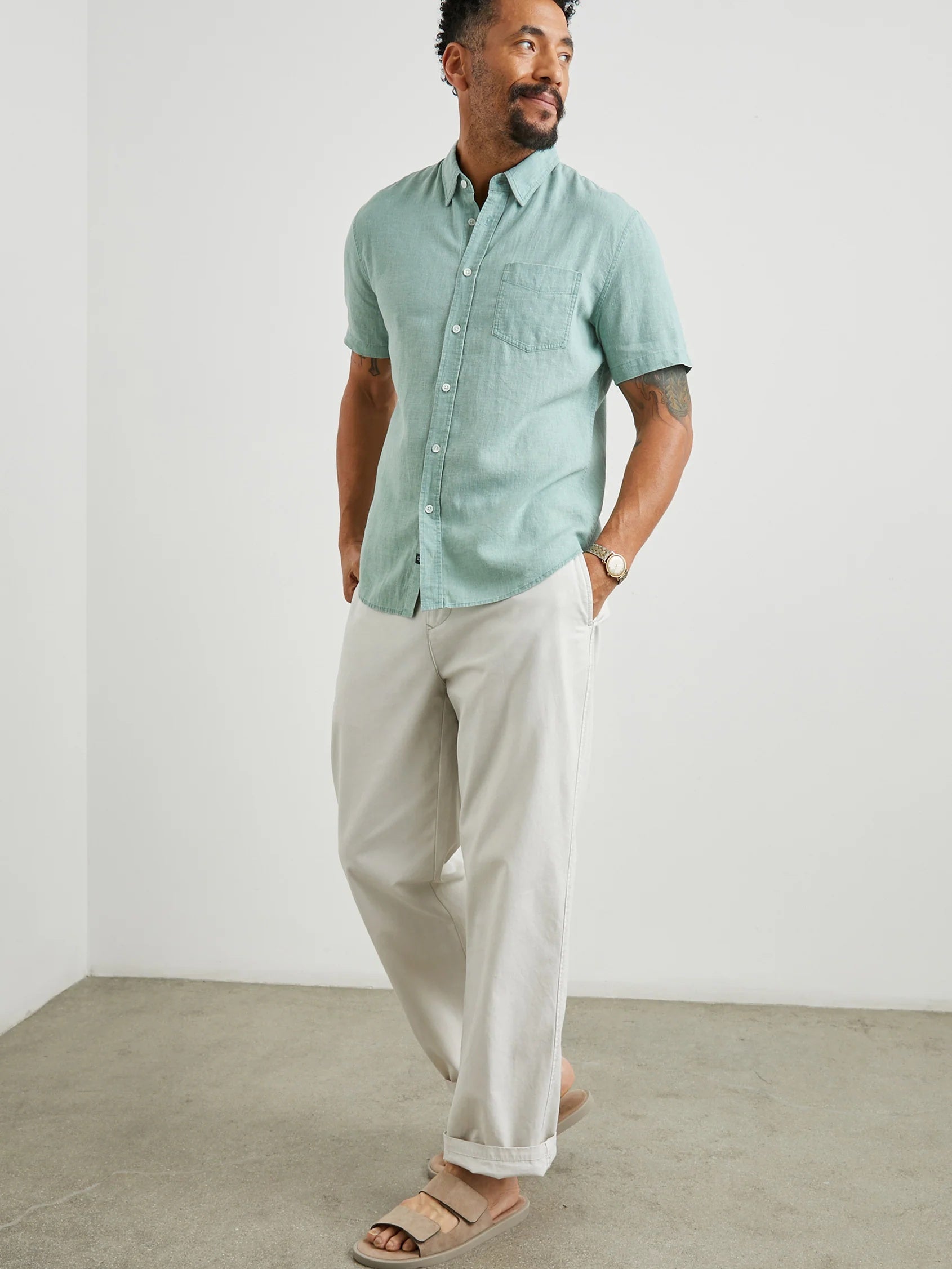 Jade - Paros SS BD Shirt