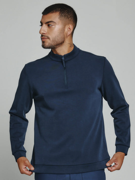 Navy - Rev Quarter Zip