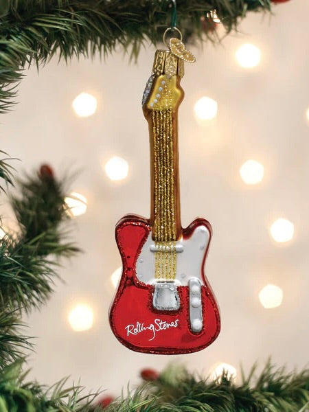 The Rolling Stones Guitar Ornament