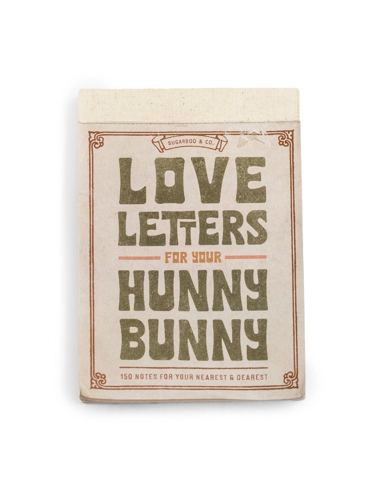 150 Love Letters for your Hunny Bunny