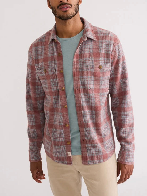 Marsala Plaid - Pacifica Stretch Twill Shirt