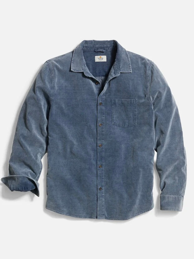 Indigo - Lightweight Corduroy Shirt