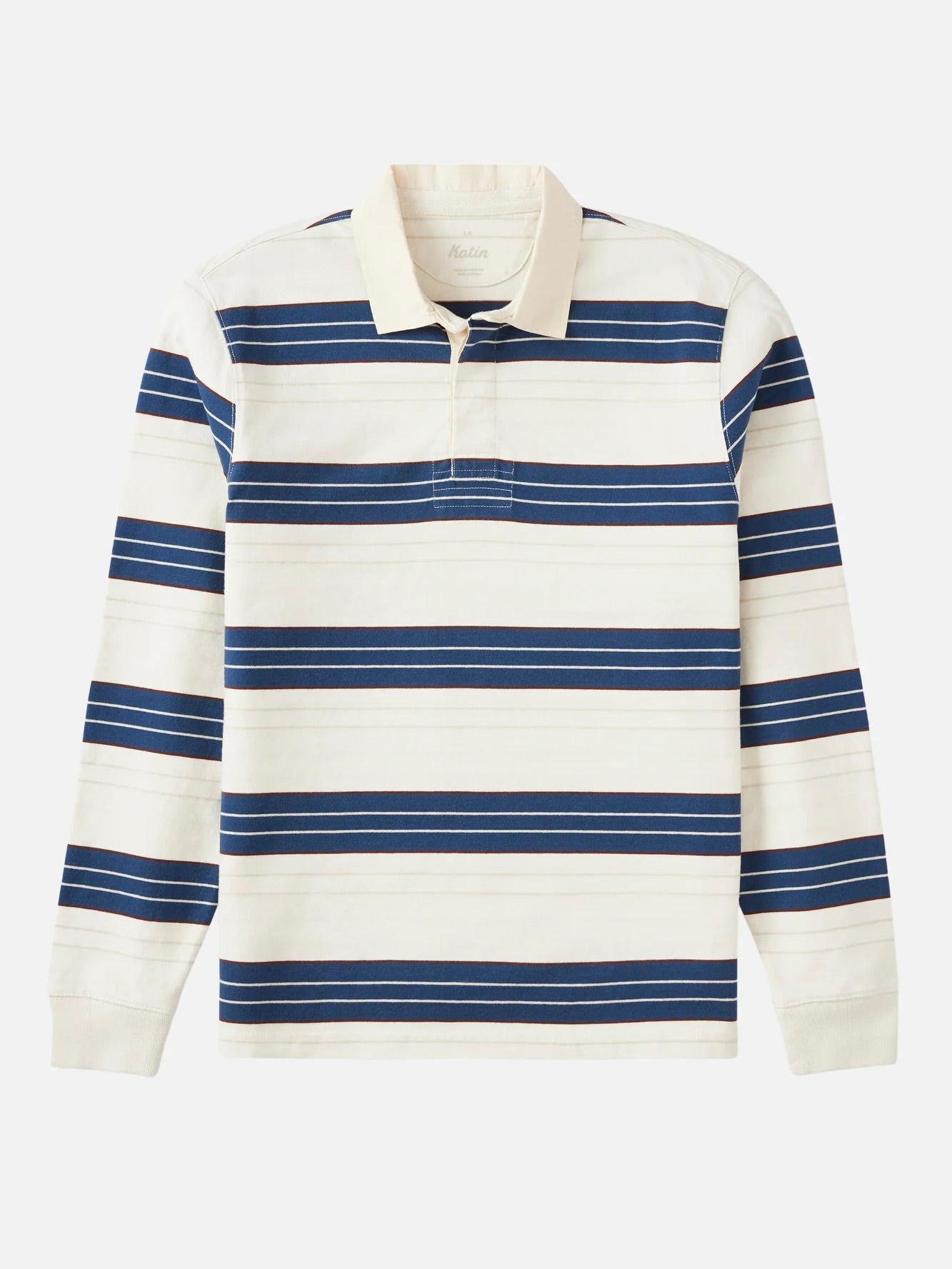 Dark Blue - Greg LS Rugby Polo