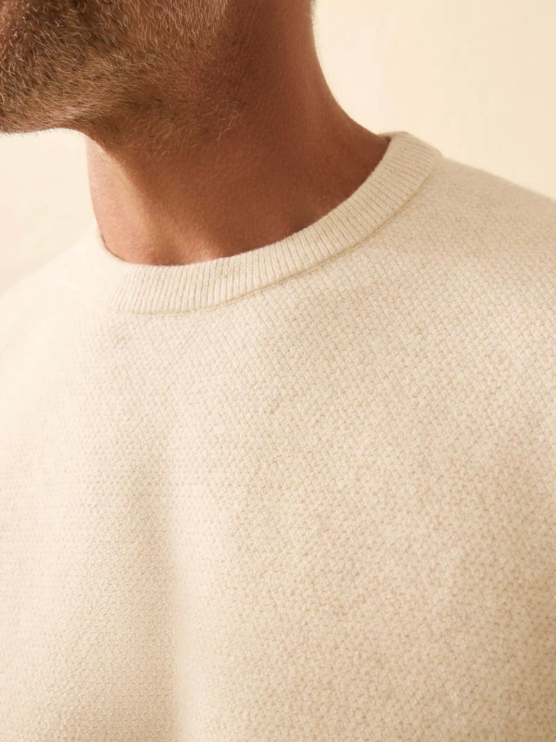 Ivory Sky Feeder - Jackson Crew Sweater