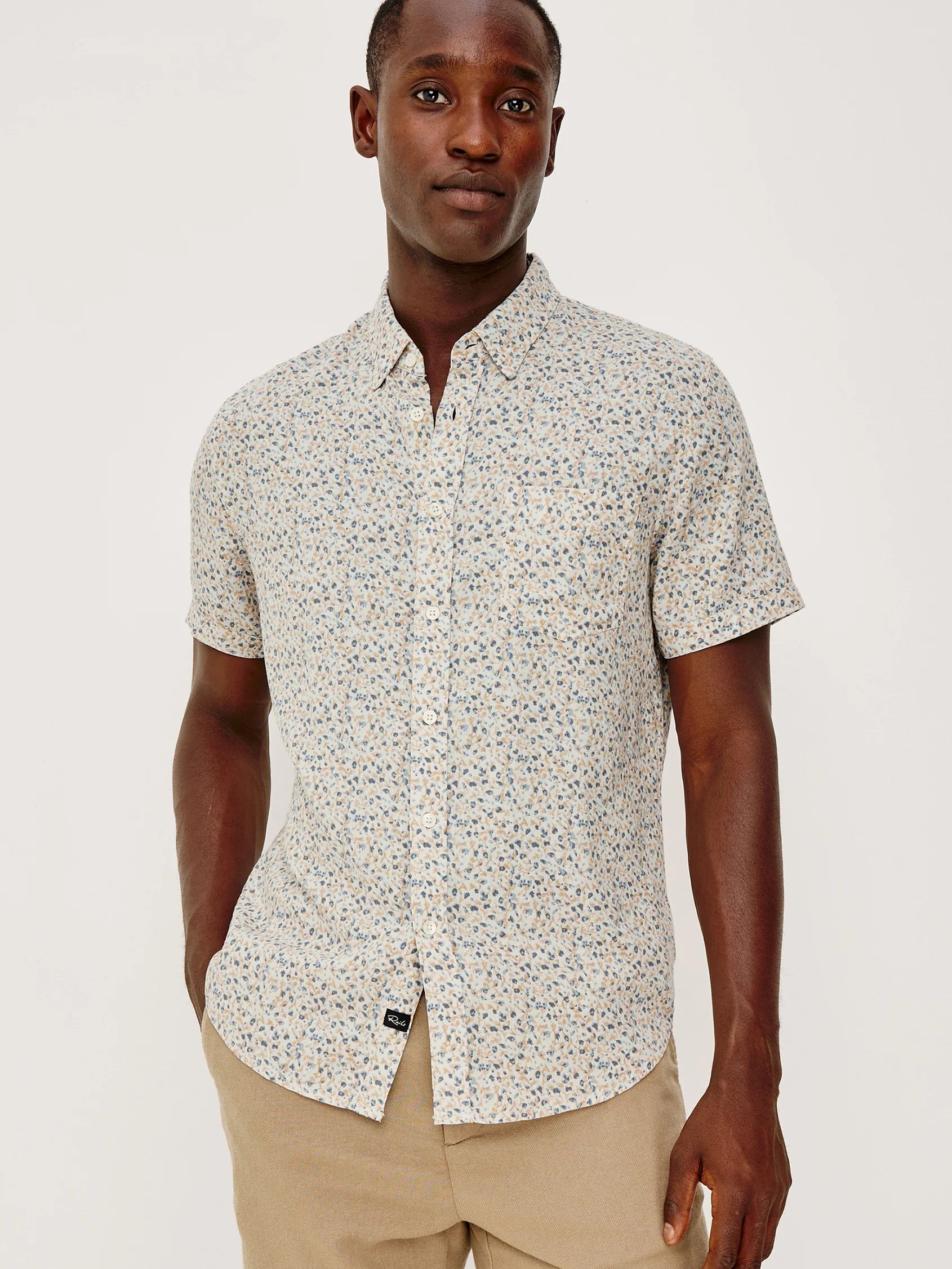 Spring Blossom Parchment - Carson Shirt