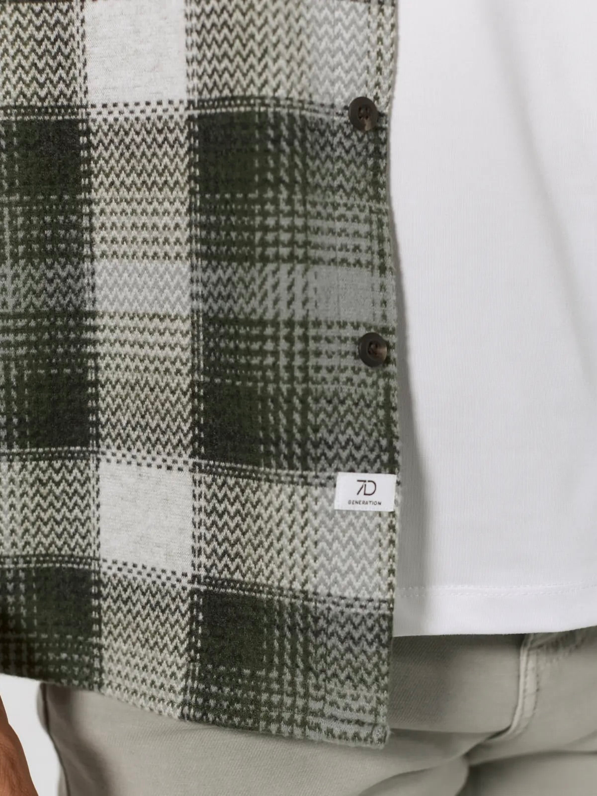 Olive/Cream Plaid - Generation L/S